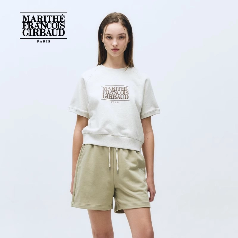 MARITHE FRANCOIS GIRBAUD LOGO SS25 T