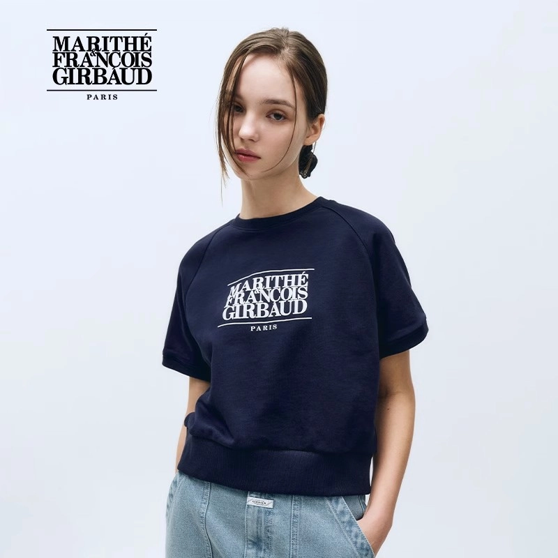 MARITHE FRANCOIS GIRBAUD LOGO SS25 T