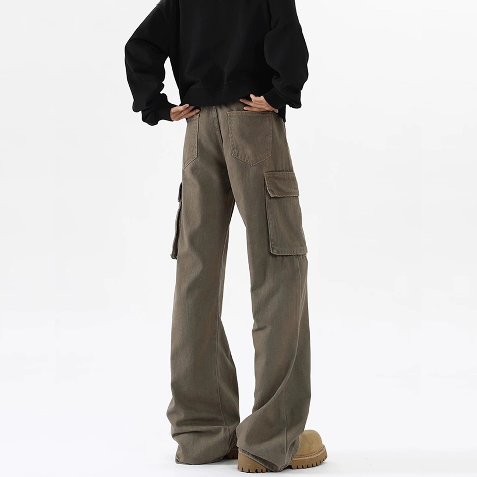 SOIEPLUS bootcutcleanfitvintage