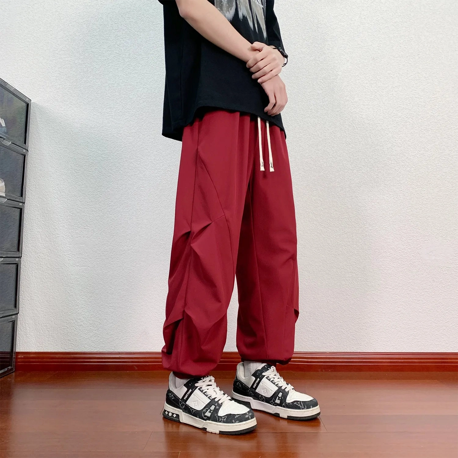 拓菲 美式复古户外潮流痞帅百搭舒适高级感休闲裤 男女同款