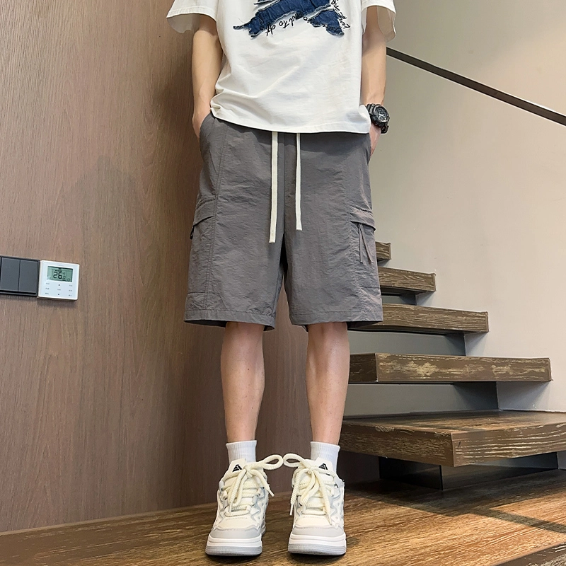 拾个壹先生 多风格速干透气五分运动工装休闲短裤 男款