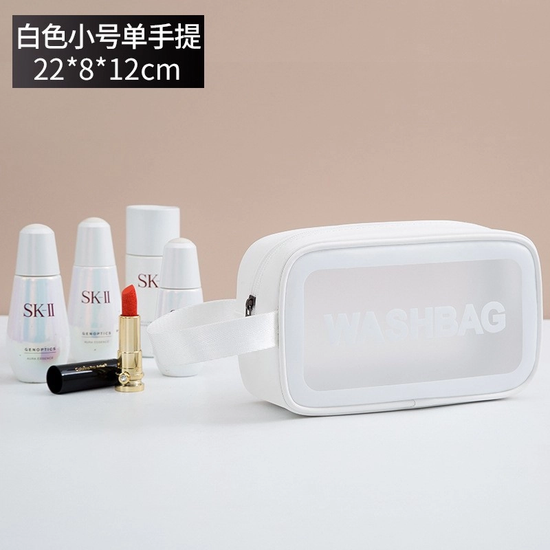 舒小奢洗漱包粉色黑色白色通用干湿分离便携式防水化妆包 官方主品单品
