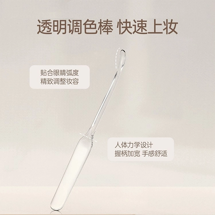 舒小奢 化妆师专用亚克力透明云面调色盘粉底液多功能带盖可折叠化妆工具舒适轻薄方便携带保护