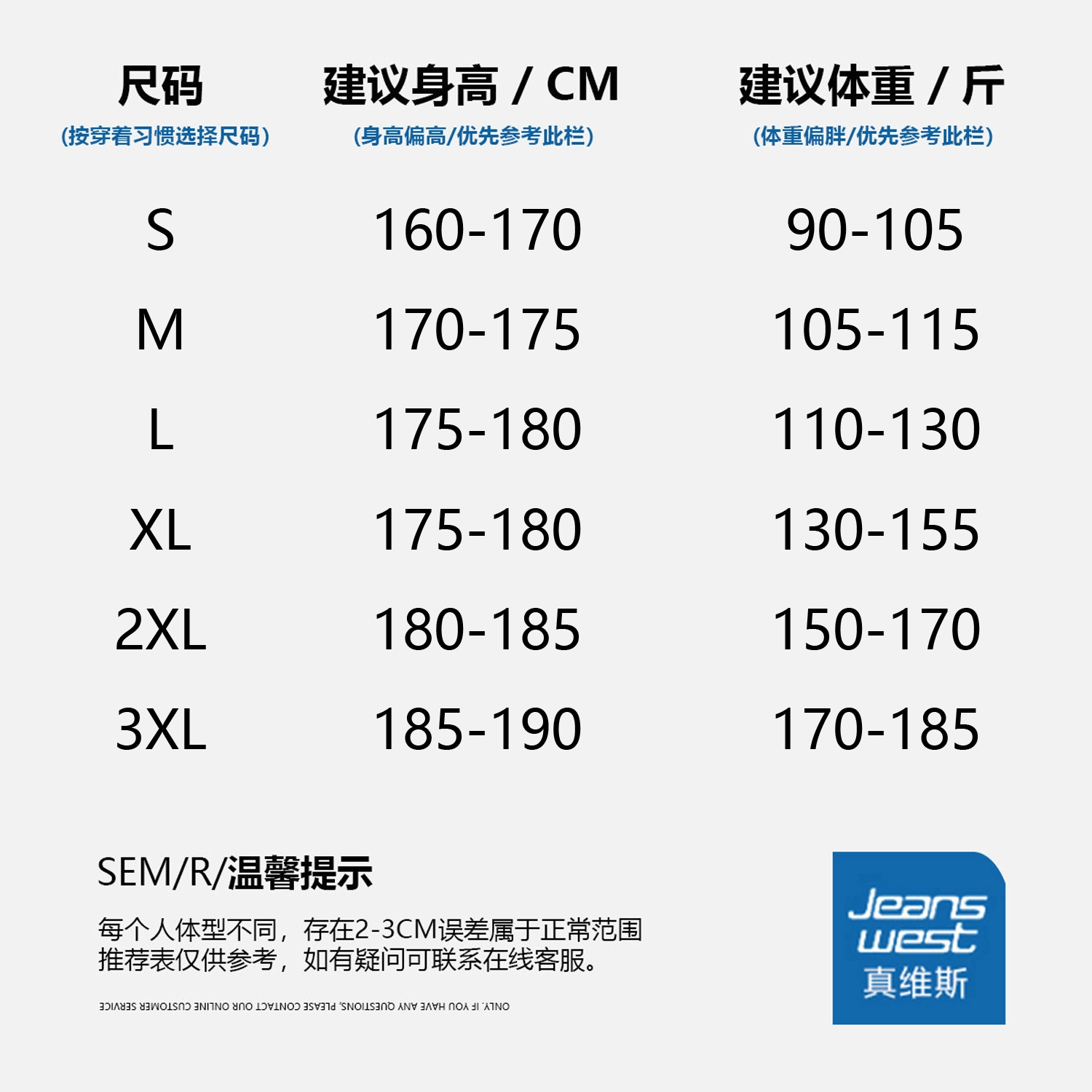 JEANSWEST UPF50+