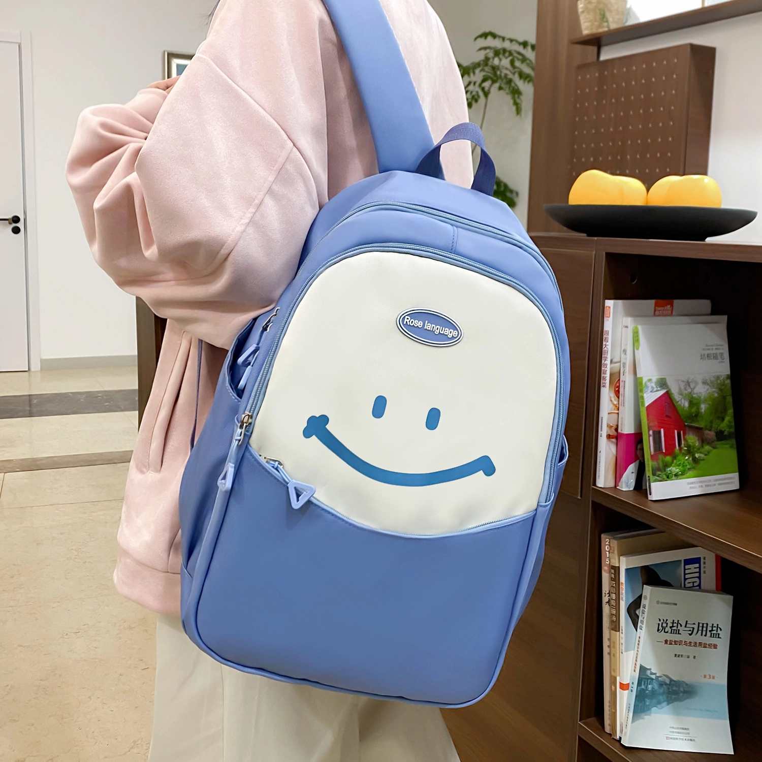 泰格奴 毕业季旅游旅行撞色轻便百搭个性气质高级潮流时尚 尼龙 组合装 女款 卡其色/湖蓝色/紫色/红色/黑色