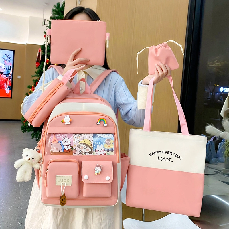 泰格奴 时尚简约高颜值百搭轻便 帆布 组合装 男女同款情侣款 多色