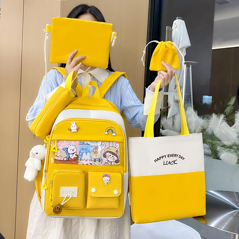 泰格奴 时尚简约高颜值百搭轻便 帆布 组合装 男女同款情侣款 多色