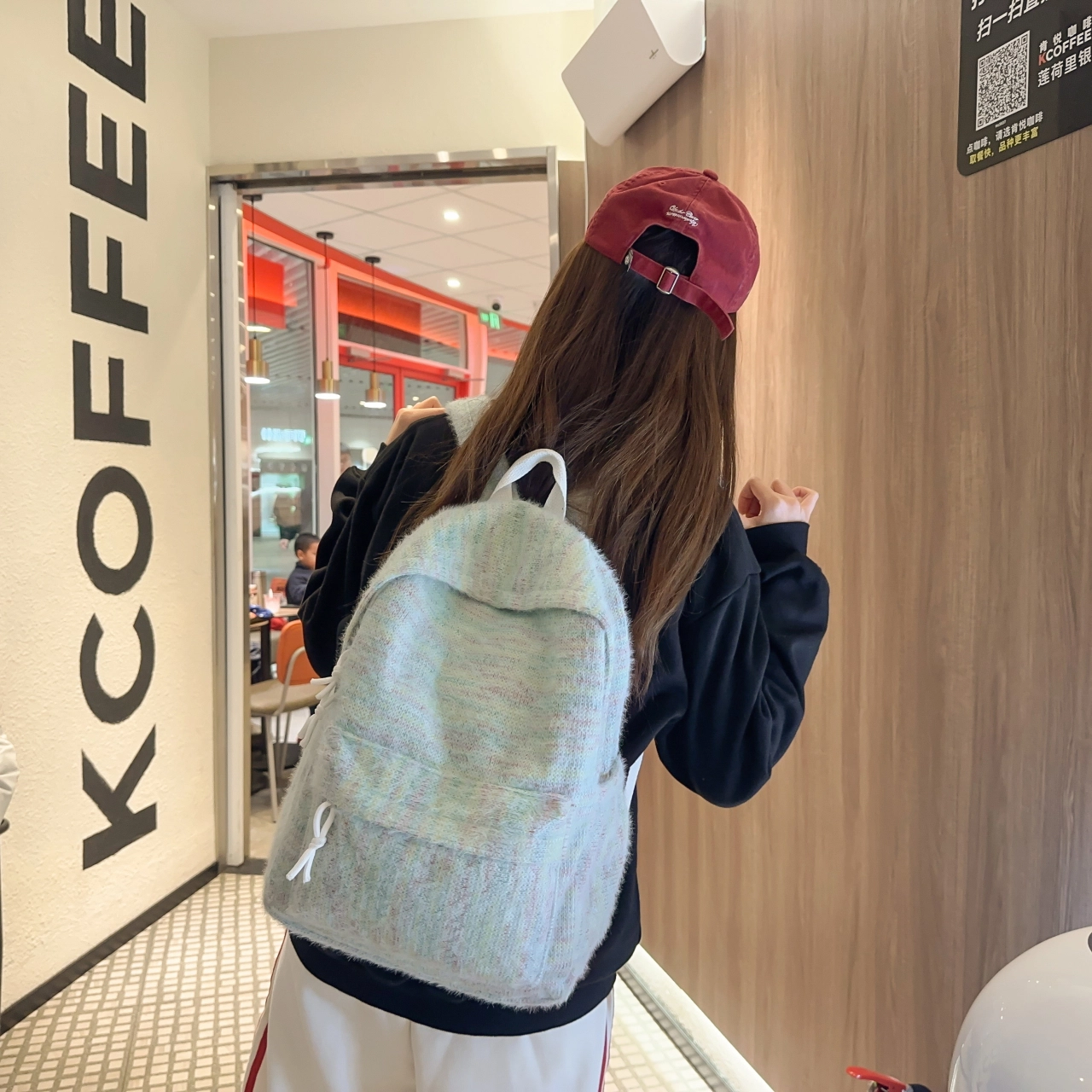 泰格奴 工装机能百搭个性运动街头旅行大容量背包初中生高中生大学生上课百搭书包 尼龙 双肩包 男女同款情侣款 黄色/绿色/红色/白色
