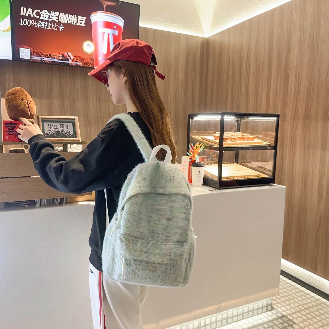 泰格奴 工装机能百搭个性运动街头旅行大容量背包初中生高中生大学生上课百搭书包 尼龙 双肩包 男女同款情侣款 黄色/绿色/红色/白色