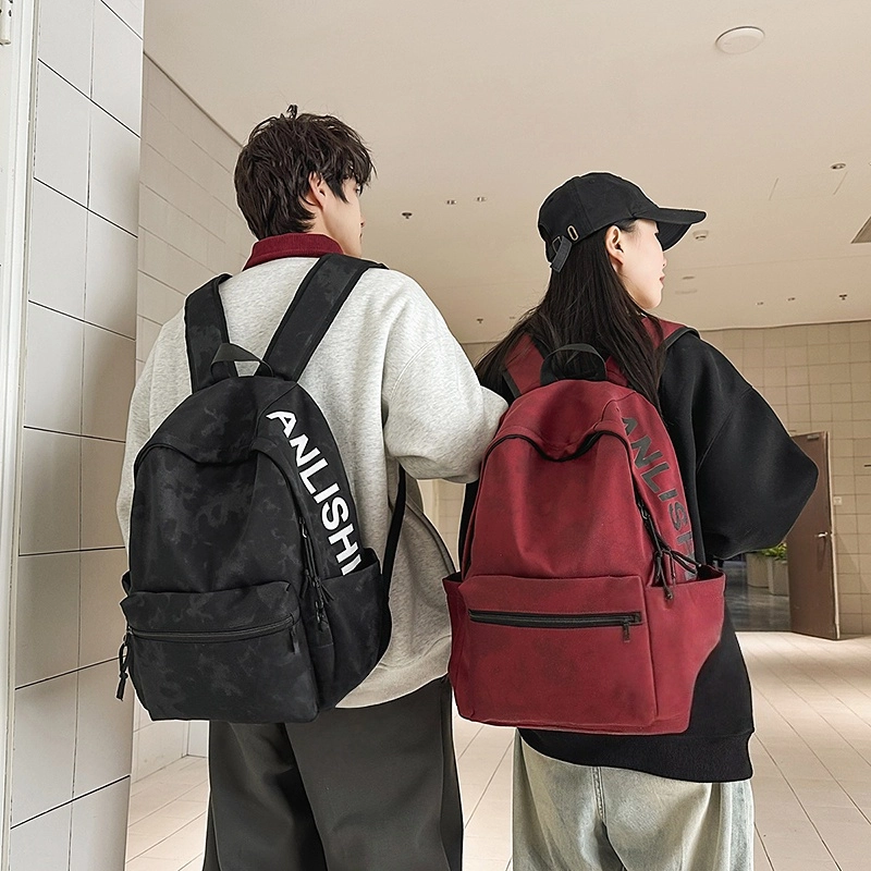 泰格奴 高颜值时尚简约潮流 尼龙 双肩包 常规 男女同款情侣款 多色