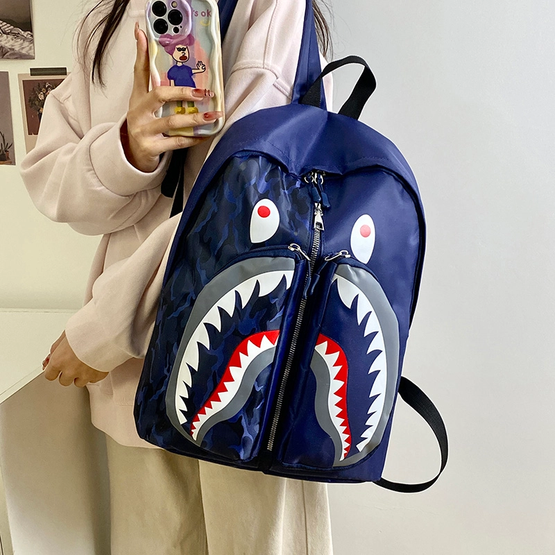 泰格奴 工装机能百搭个性运动街头旅行大容量背包初中生高中生大学生上课百搭书包 尼龙 双肩包 常规 男女同款情侣款 多色