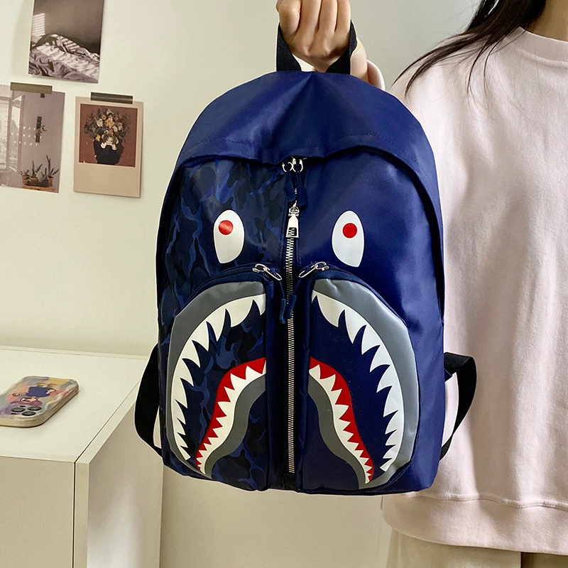 泰格奴 工装机能百搭个性运动街头旅行大容量背包初中生高中生大学生上课百搭书包 尼龙 双肩包 常规 男女同款情侣款 多色