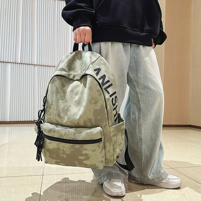 泰格奴 高颜值时尚简约潮流 尼龙 双肩包 常规 男女同款情侣款 多色
