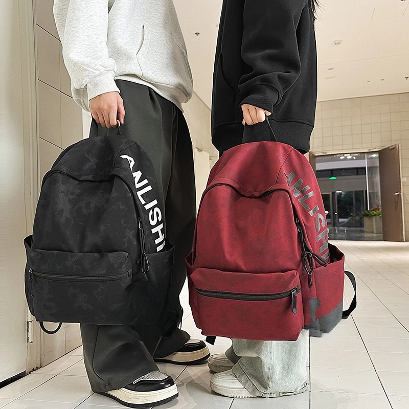 泰格奴 高颜值时尚简约潮流 尼龙 双肩包 常规 男女同款情侣款 多色