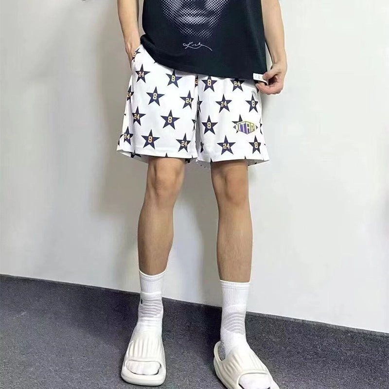 拾个壹先生 美式复古三分篮球训练网眼透气运动时尚休闲短裤 男女同款