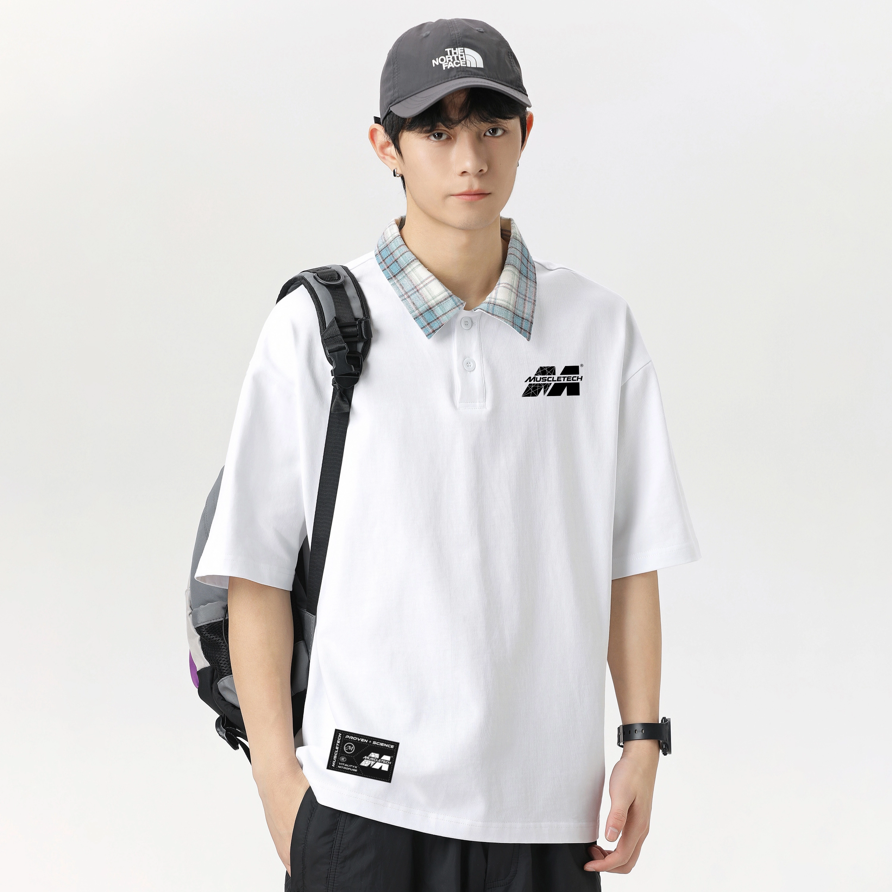 MUSCLETECH cleanfitLogoPolo