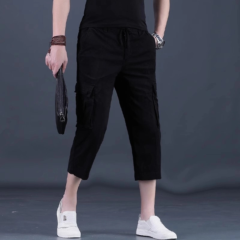 尘映 宽松百搭裤工装裤休闲短裤 男款