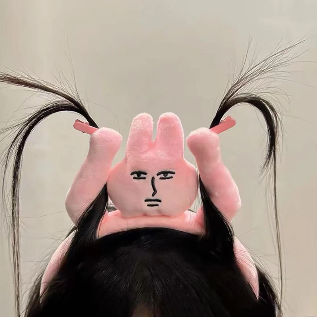 希铃 趣味搞怪 绒布 发箍 女款