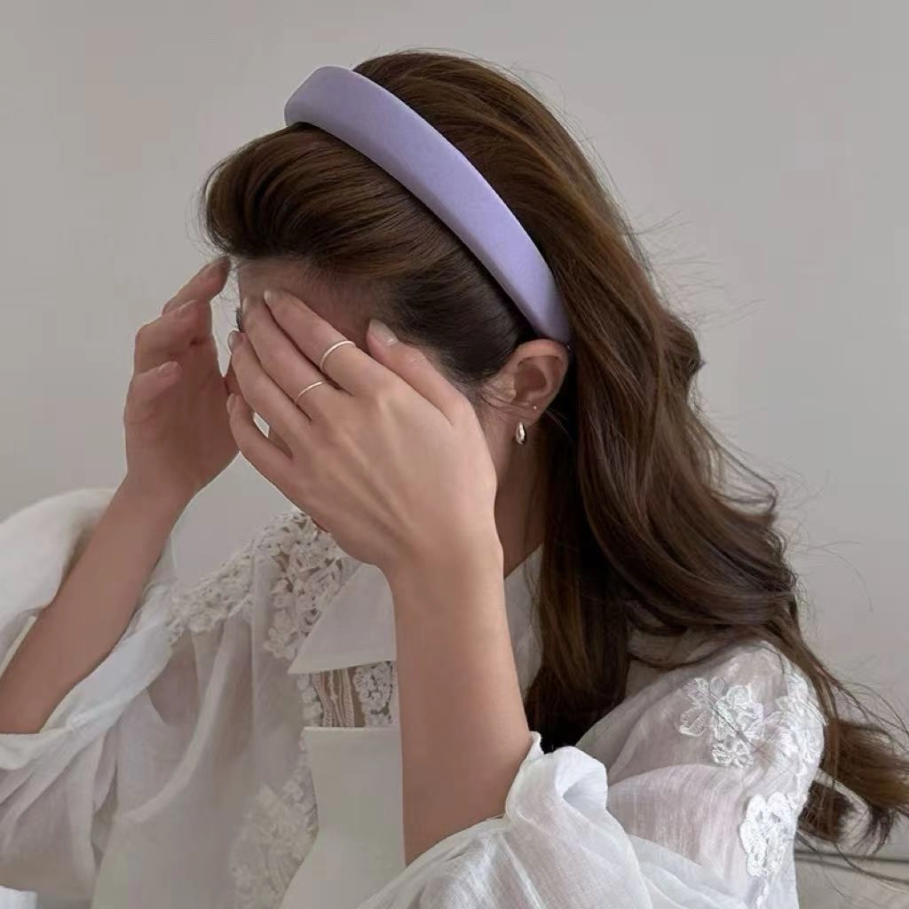 希铃 百搭复古优雅甜美系高级感 织物 发箍 女款