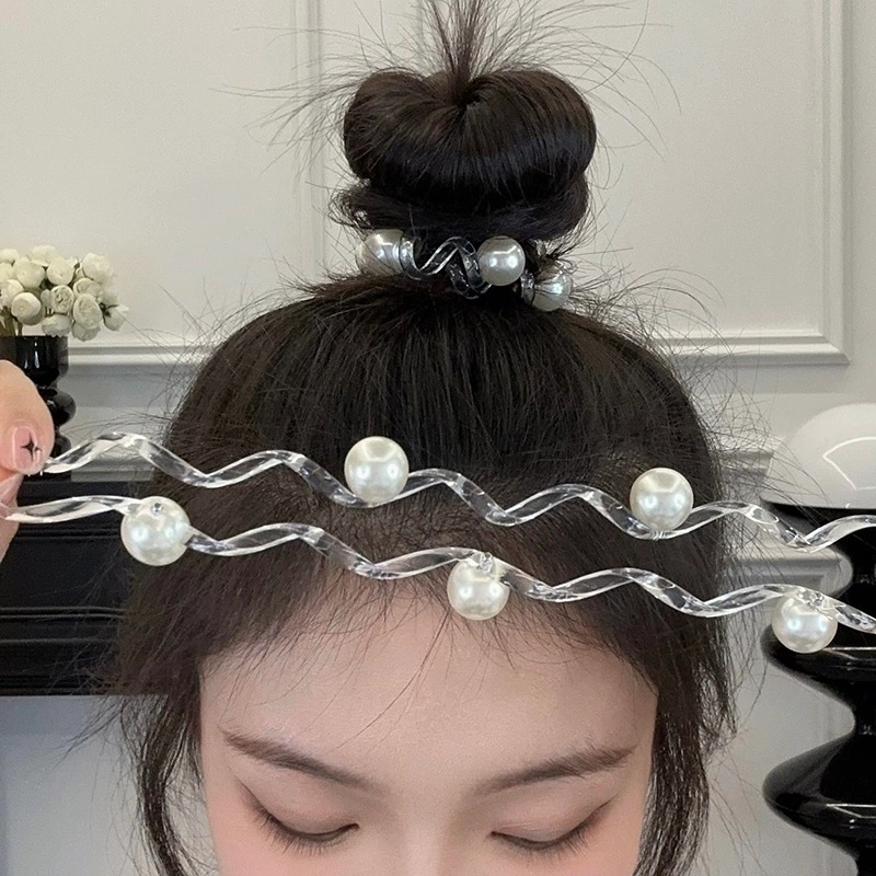 希铃 透明款高弹力电话圈 树脂 发圈/头绳 女款