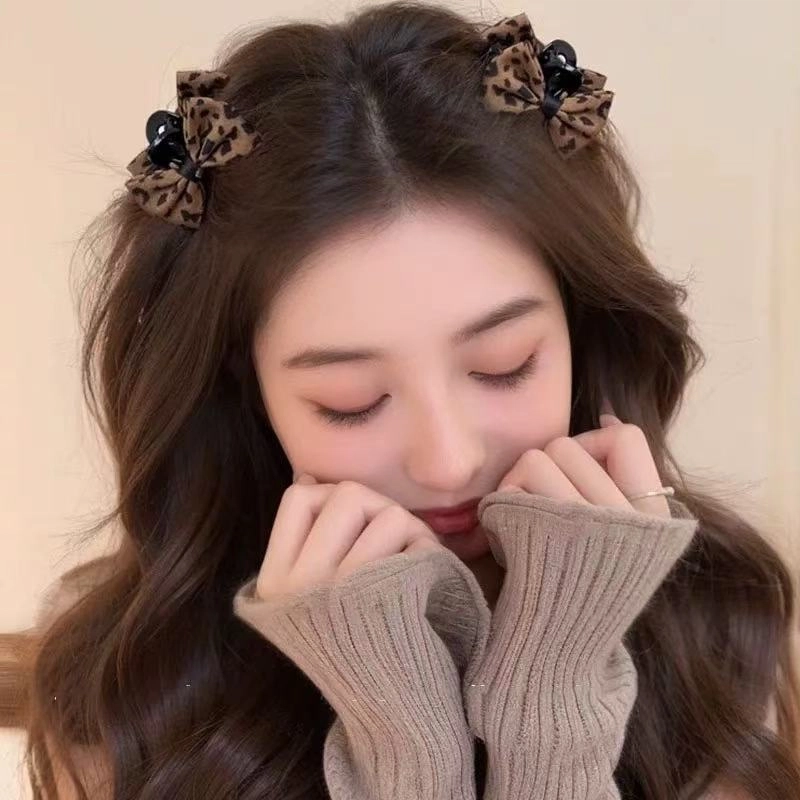 希铃 超气质可爱 布艺 发夹 女款