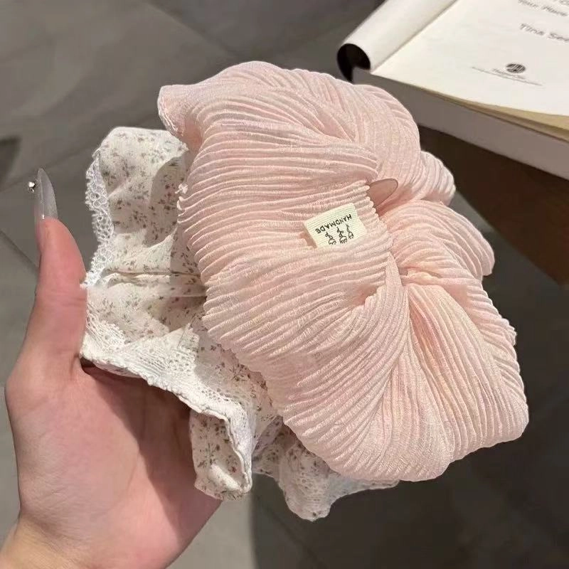 希铃 甜美发饰蕾丝花边碎花 布艺 发圈 女款