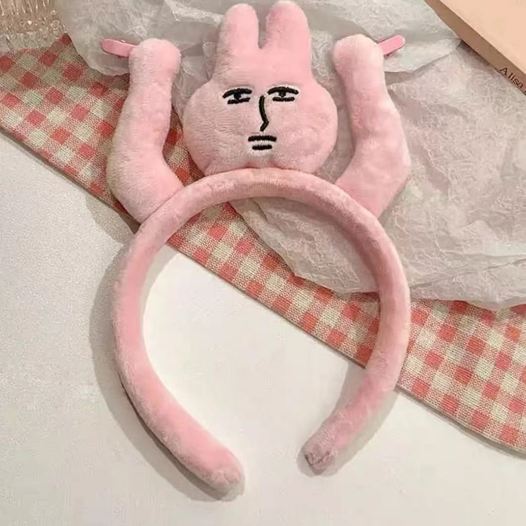 希铃 趣味搞怪 绒布 发箍 女款