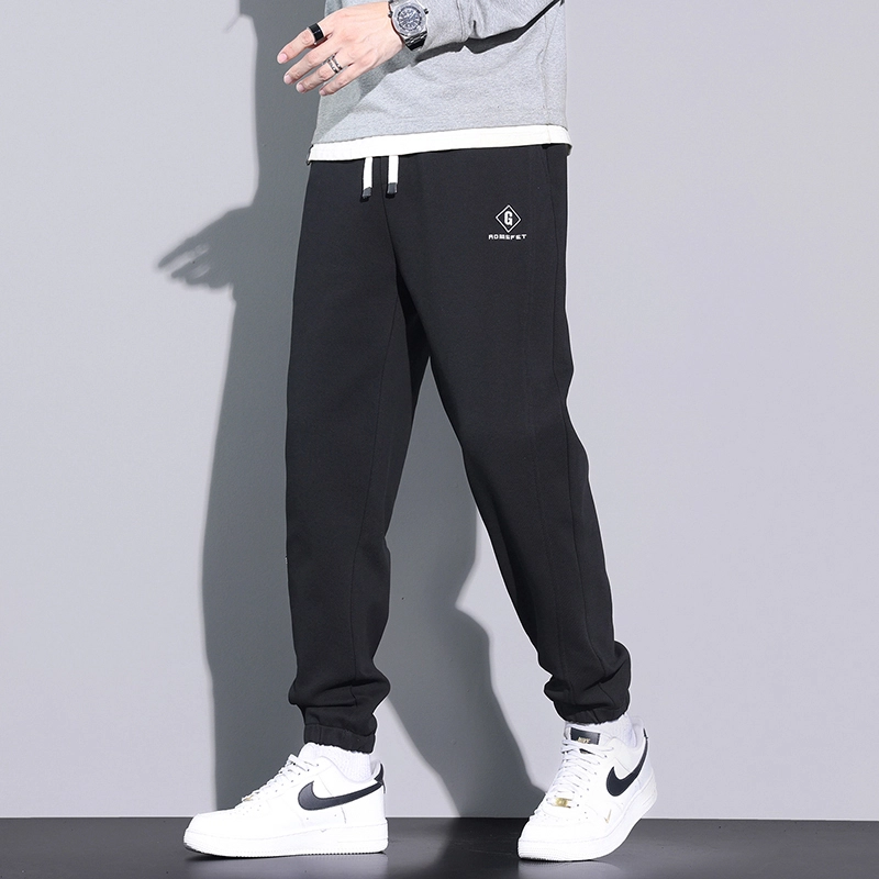 赛瀚 高级感哈伦裤束脚休闲裤男款春秋舒适亲肤时尚百搭户外运动男装宽松长裤显瘦显高青少年美式高街风潮流日常通勤外穿卫裤 男女同款
