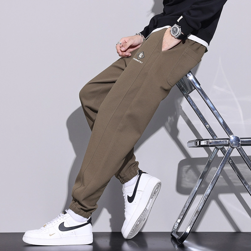 赛瀚 高级感哈伦裤束脚休闲裤男款春秋舒适亲肤时尚百搭户外运动男装宽松长裤显瘦显高青少年美式高街风潮流日常通勤外穿卫裤 男女同款