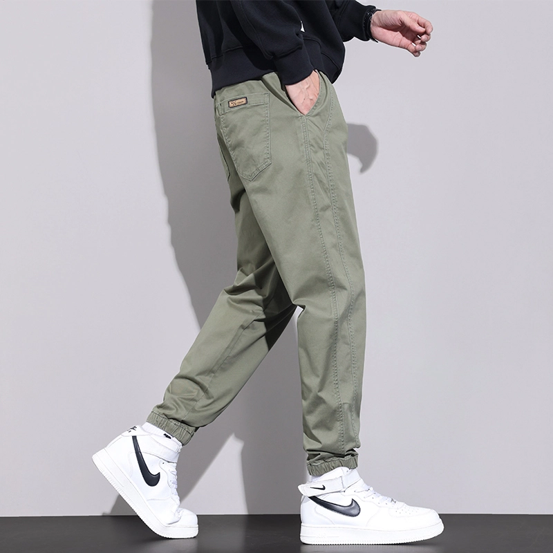 赛瀚 高街束脚休闲裤男款潮牌复古厚款百搭运动卫裤春秋显瘦显高少年感舒适亲肤男装宽松长裤潮流通勤外穿时尚男裤 男女同款