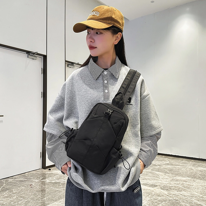 小猪班纳 旅行韩版轻便通勤百搭小背包 尼龙布 单肩斜挎双肩包 男女同款情侣款 多色