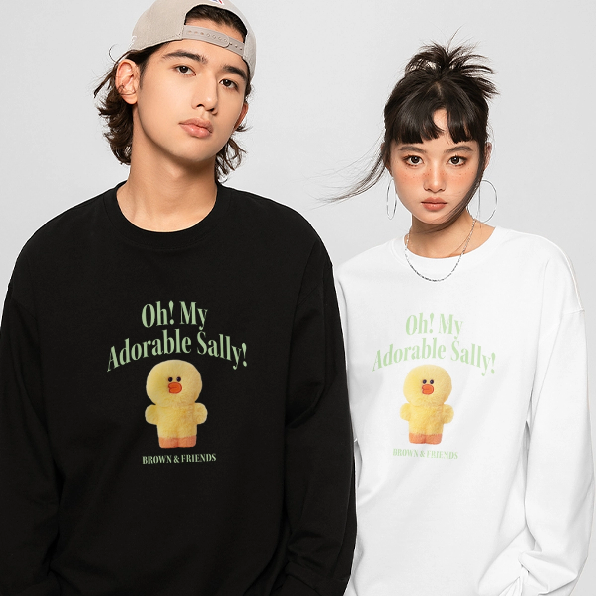LINE FRIENDS logooversizeT