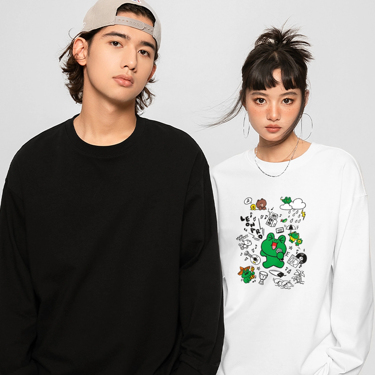 LINE FRIENDS oversizeT
