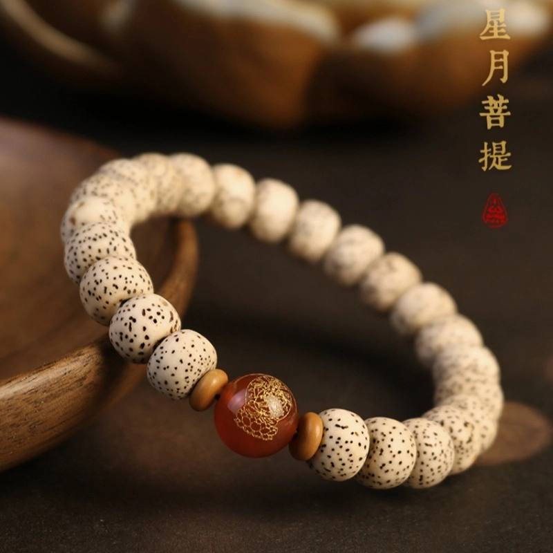 子婳 十二生肖本命佛手链文玩盘玩佛珠招财转运精致百搭#好运 星月菩提 手串 男女同款情侣款