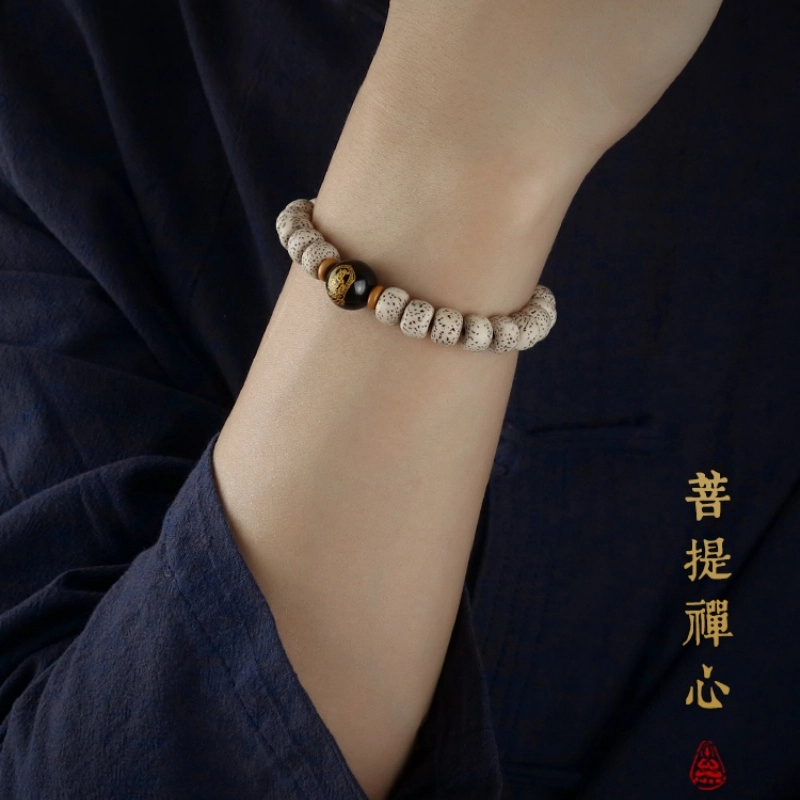 子婳 十二生肖本命佛手链文玩盘玩佛珠招财转运精致百搭#好运 星月菩提 手串 男女同款情侣款