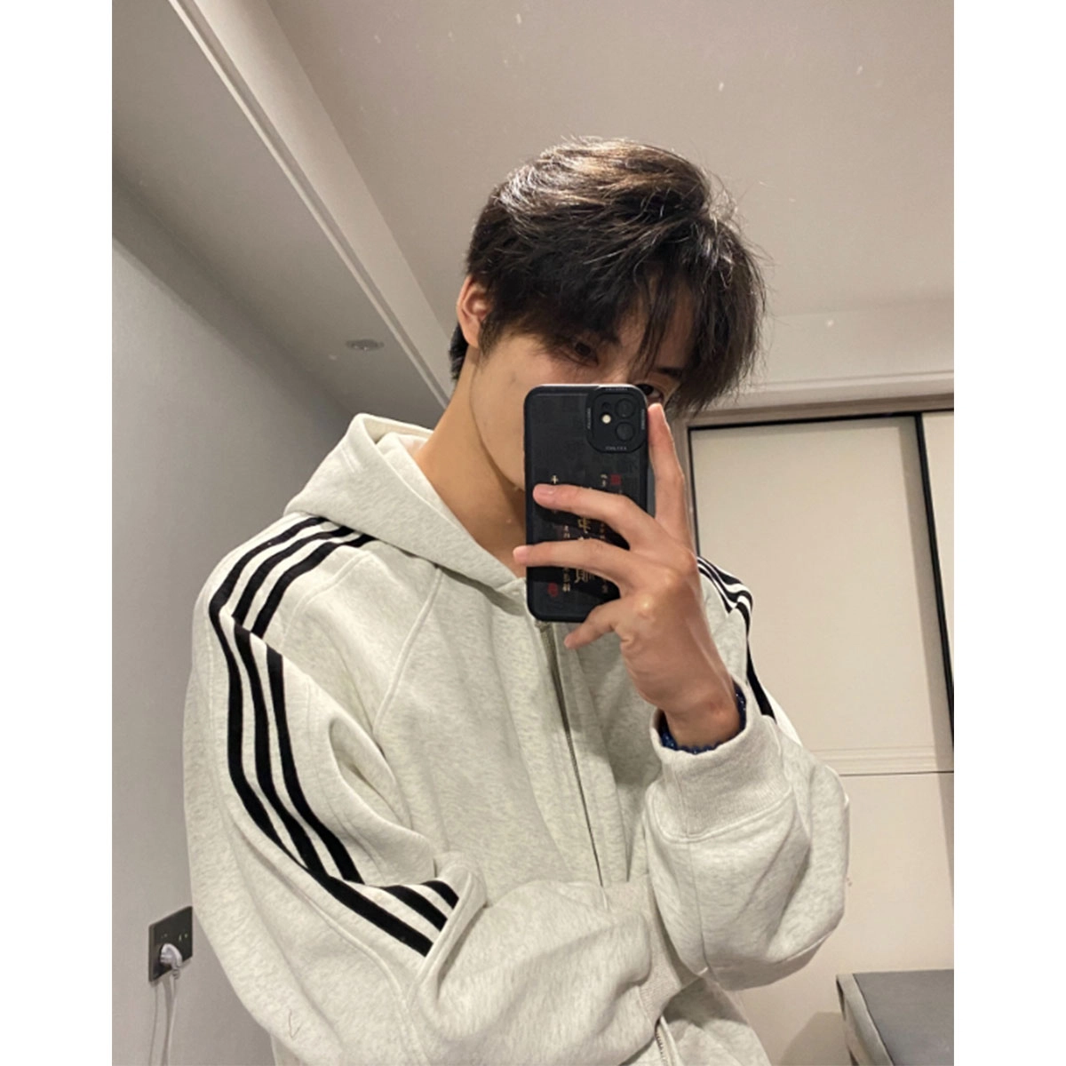 徐百货 双拉链设计感美式复古重磅高级感卫衣 男女同款