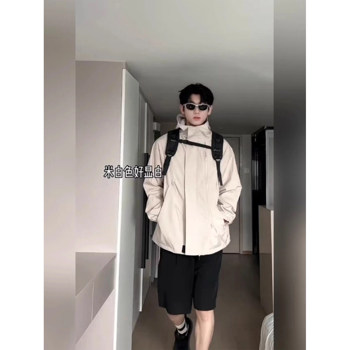 徐百货 户外登山服夏季美式高级感夹克外套 男女同款
