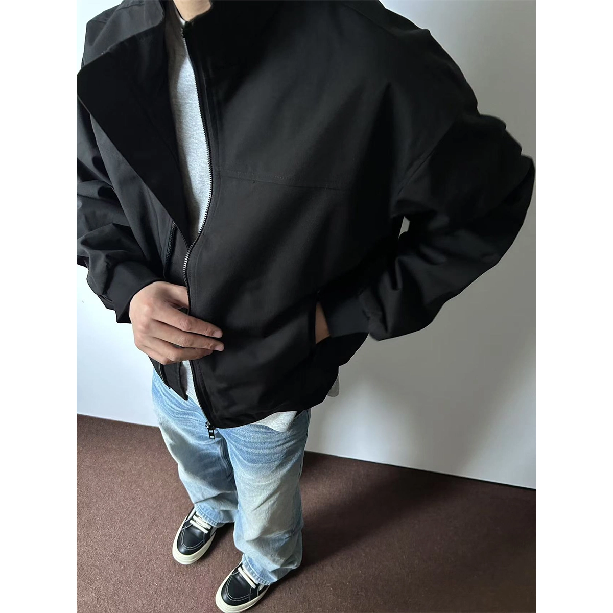 徐百货 三防美式飞行员棒球服高级感痞帅软壳冲锋衣夹克外套 男女同款