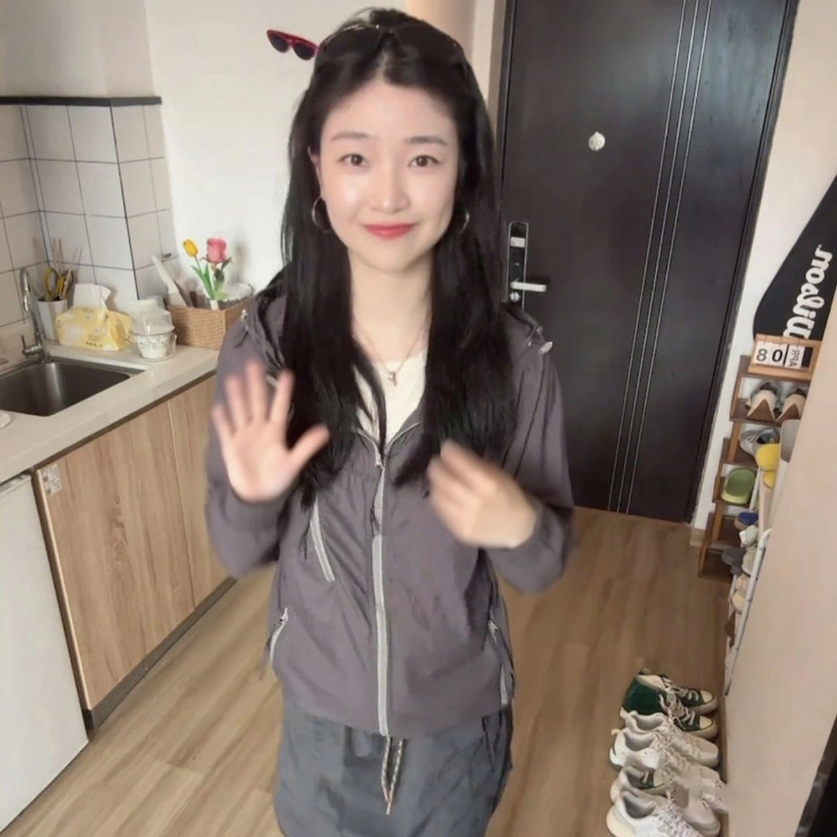 徐百货 美式高级感轻量薄款穿搭长袖连帽外套潮流休闲透气运动撞色百搭夏季防晒服 男女同款
