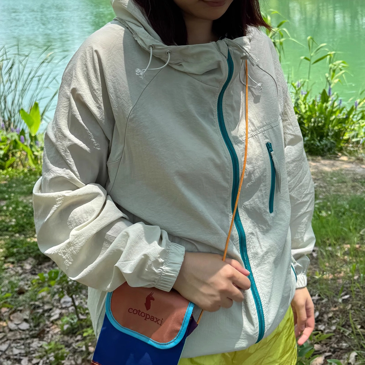 徐百货 多巴胺粉色轻量薄款防晒衣夏季冰丝速干连帽外套旅游户外骑行运动穿搭防晒服 男女同款