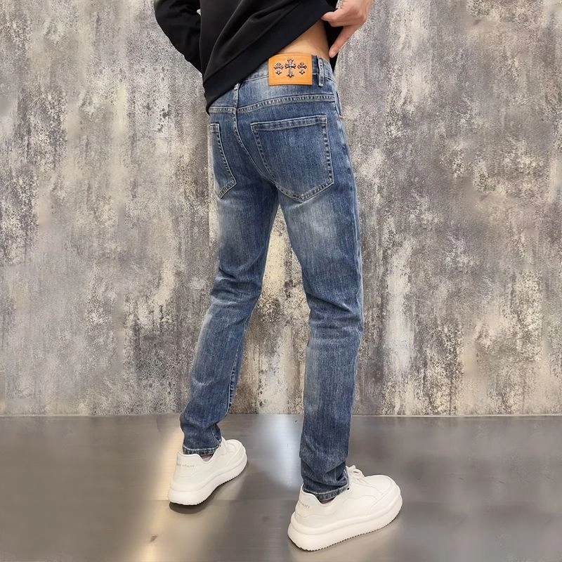 微牛 美式时尚高端宽松百搭直筒裤休闲长裤牛仔裤 男款