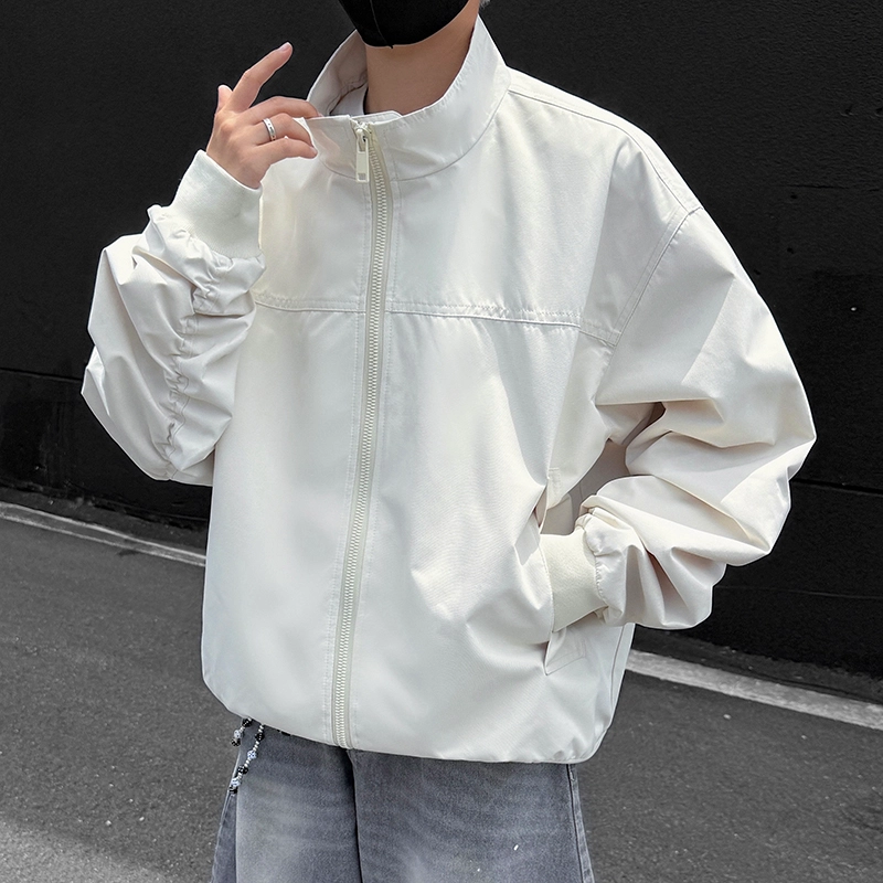 微牛 复古高街飞行员棒球服秋冬棉衣潮外套上衣早秋款潮牌宽松夹克 男款