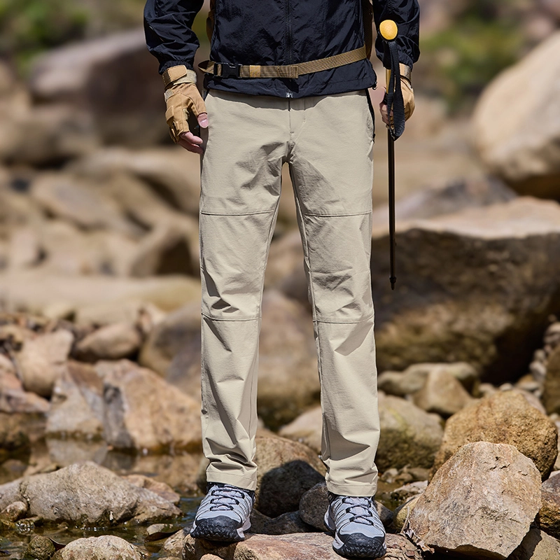微牛 山系户外潮流嘻哈复古宽松高街机能耐磨登山裤冰丝面料男裤休闲裤 男款