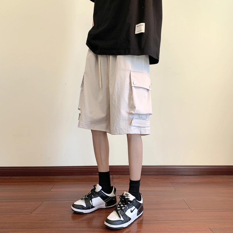 微牛 潮流高端五分裤宽松百搭外穿潮牌休闲短裤 男款