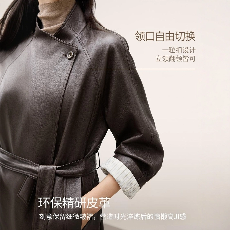 佐塞斯 高端品质复古高级感简约舒适长袖夹克外套 女款