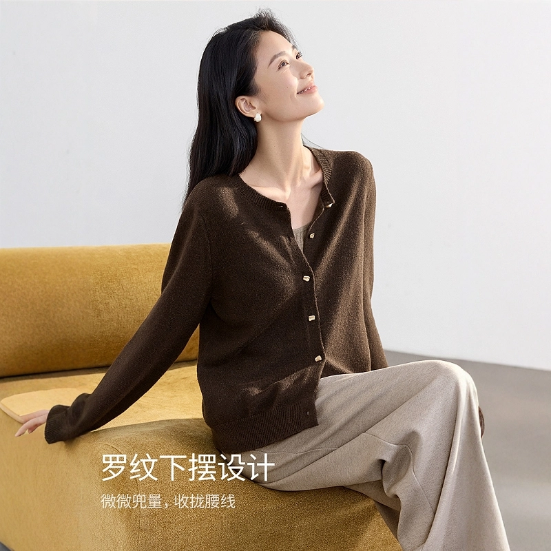 佐塞斯 舒适时尚休闲简约针织衫 女款