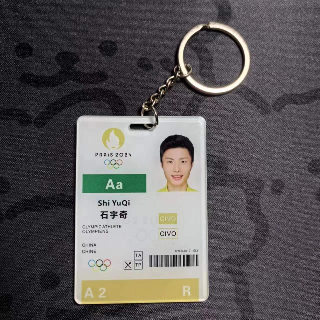 图涂丫 桃田贤斗羽毛球 球星参赛国羽周边李梓嘉 亚克力 挂件 男女同款情侣款
