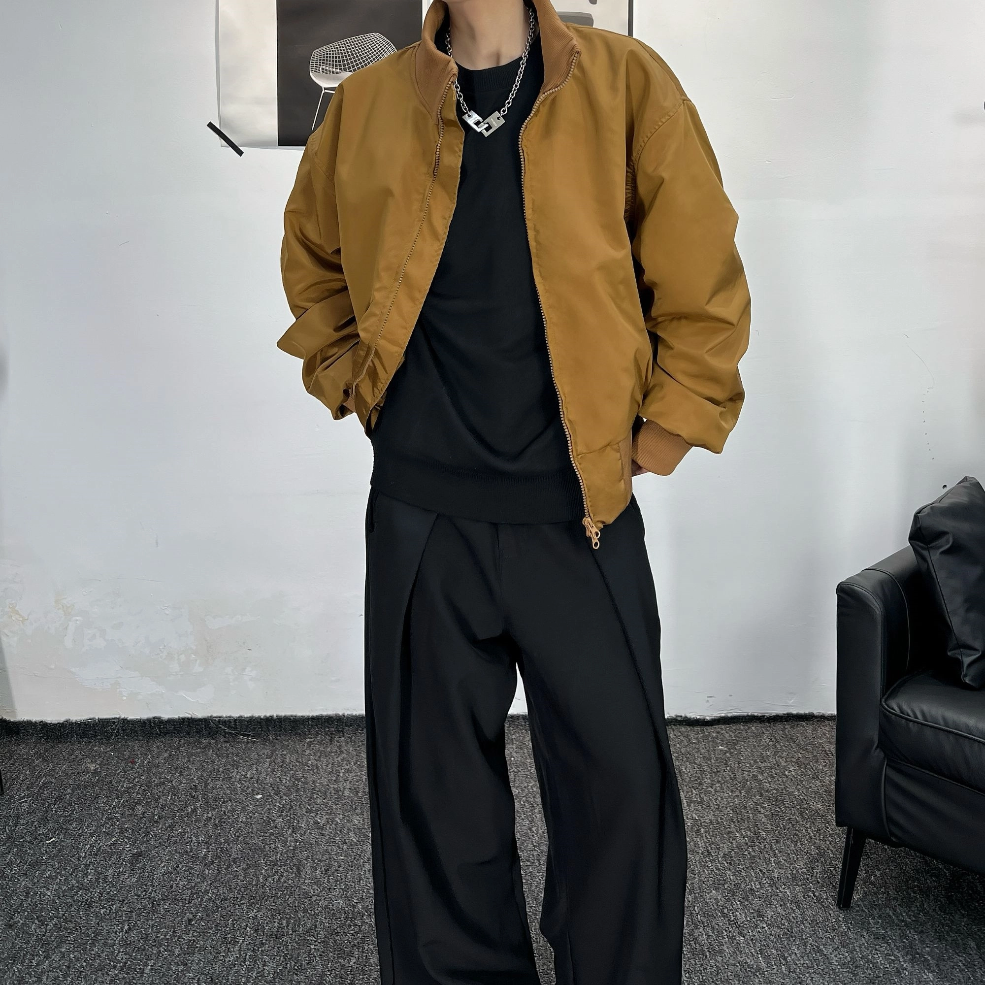 CORNILOT cleanfitbomber