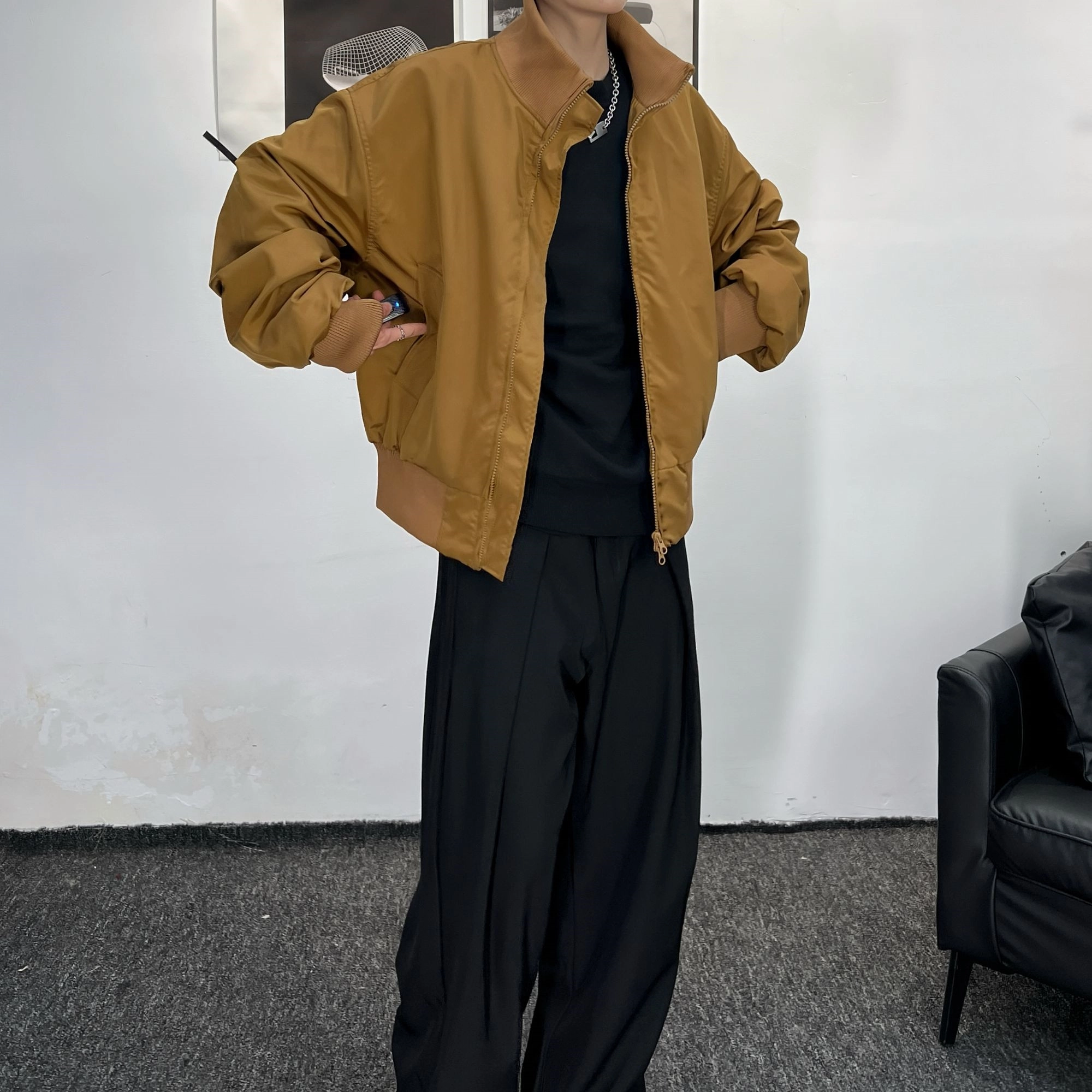 CORNILOT cleanfitbomber