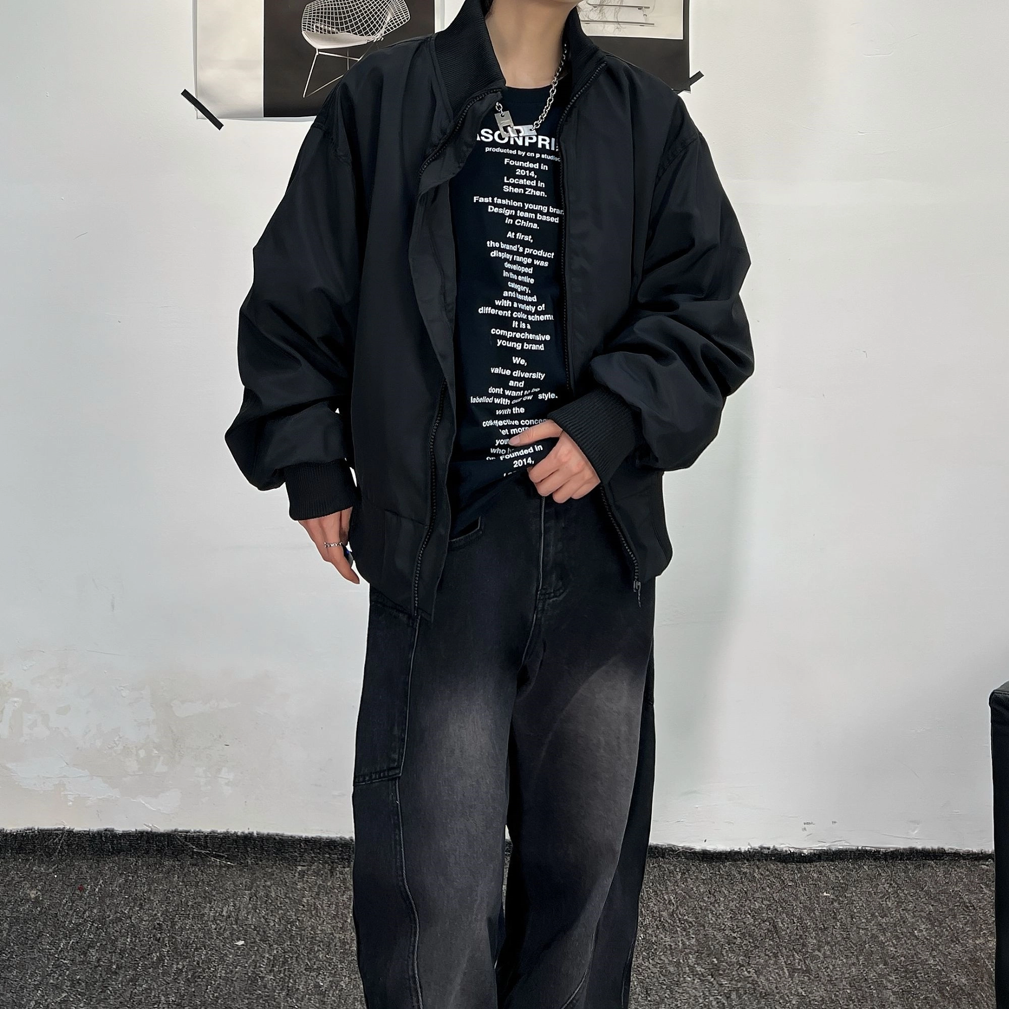 CORNILOT cleanfitbomber